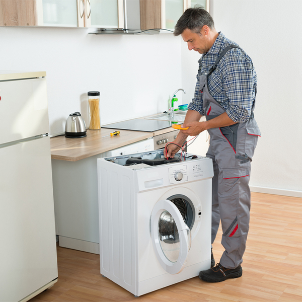 can you walk me through the steps of troubleshooting my washer issue in Bluetown TX